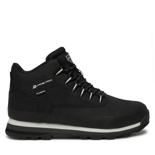 Trekkingi ALPINE PRO Poteg MBTD455 Czarny - Buty trekkingowe męskie - miniaturka - grafika 1