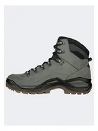 Buty trekkingowe męskie - LOWA Skórzane buty turystyczne "Renegade Evo GTX Mid" w kolorze szarym - miniaturka - grafika 1