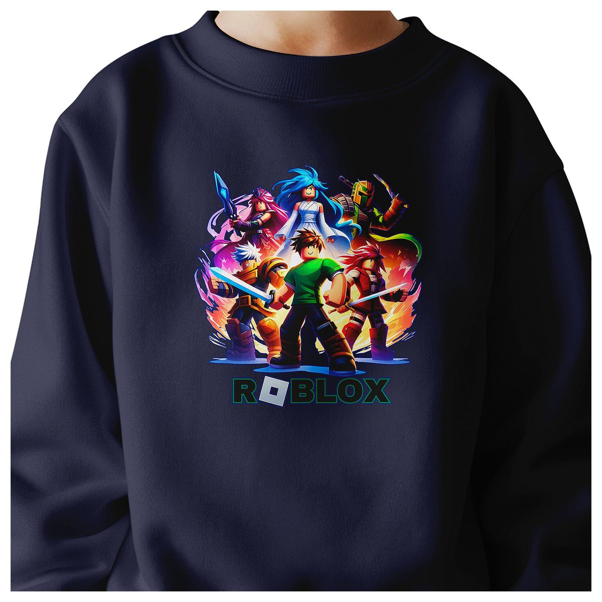 BLUZA DZIECIĘCA ROBLOX DLA CHŁOPCA DZIEWCZYNKI 122-128