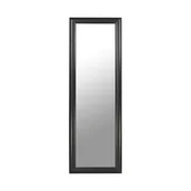 Lustra - Lustro Wiszące Prostokątne 140X50 Cm Do Salonu Przedpokoju Wenge B.D. Art - miniaturka - grafika 1