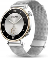 Akcesoria do smartwatchy - STALOWA BRANSOLETA PASEK DO HUAWEI WATCH GT4 GT5 41MM CLASSIC ELITE 18mm - miniaturka - grafika 1