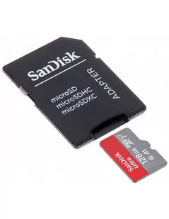 SanDisk Karta Ultra MicroSDXC 128 GB Class 10 UHS-I/U1 A1 SD-MICRO-10/128-SAND SD-MICRO-10/128-SAND - Karty pamięci - miniaturka - grafika 2