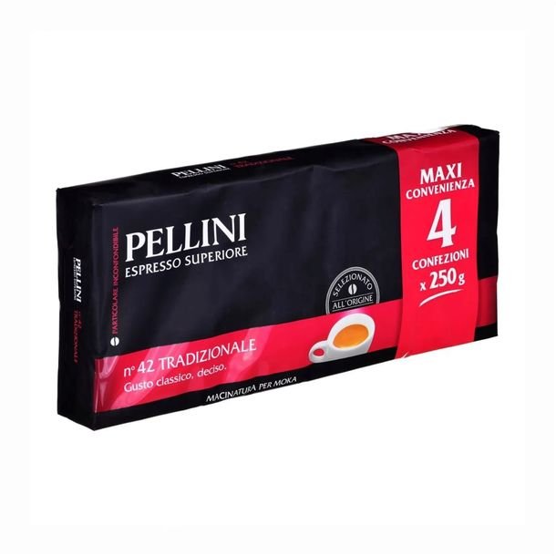 Kawa mielona n 42 tradizionale Pellini 1000 g