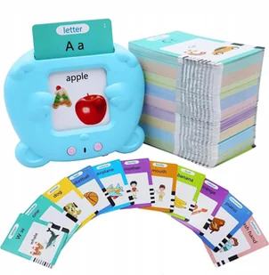 Czytnik Kart Do Nauki 510 słówek POLSKI ANGIELSKI FISZKI dla dzieci - Gry planszowe - miniaturka - grafika 1