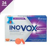 Przeziębienie i grypa - US Pharmacia SP Z O.O Inovox Express o smaku pomarańczowym 24 pastylki - miniaturka - grafika 1