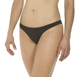 Spodnie damskie - arena damskie spodnie do bikini Solid (szybkoschnące, ochrona przed promieniowaniem UV UPF 50+, sznurek, odporne na chlor), kolor czerwono-biały, 36 czarny czarny/biały 44 - grafika 1