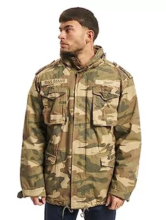 Brandit M65 Giant męska kurtka parka zimowa, wielokolorowy (Lightwoodland)., S - Kurtki męskie - miniaturka - grafika 1