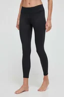 Spodnie sportowe damskie - Burton legginsy funkcyjne Midweight kolor czarny - miniaturka - grafika 1