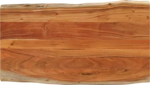 Blat stołu, 100x60x3,8 cm, drewno akacjowe, naturalna krawędź - Stoły - miniaturka - grafika 1
