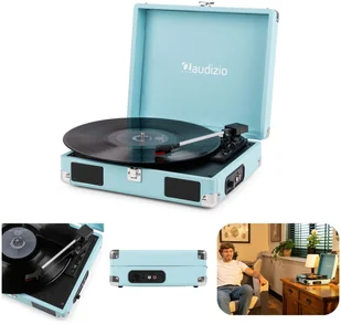Audizio RP111BL niebieski one size - Gramofony - miniaturka - grafika 1