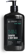 Szampony do włosów - Arganicare 2in1, Szampon Żel Pod Prysznic, 400ml - miniaturka - grafika 1