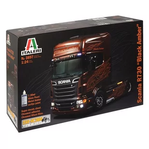 Italeri Scania R730 Black Amber - Modele do sklejania - miniaturka - grafika 1