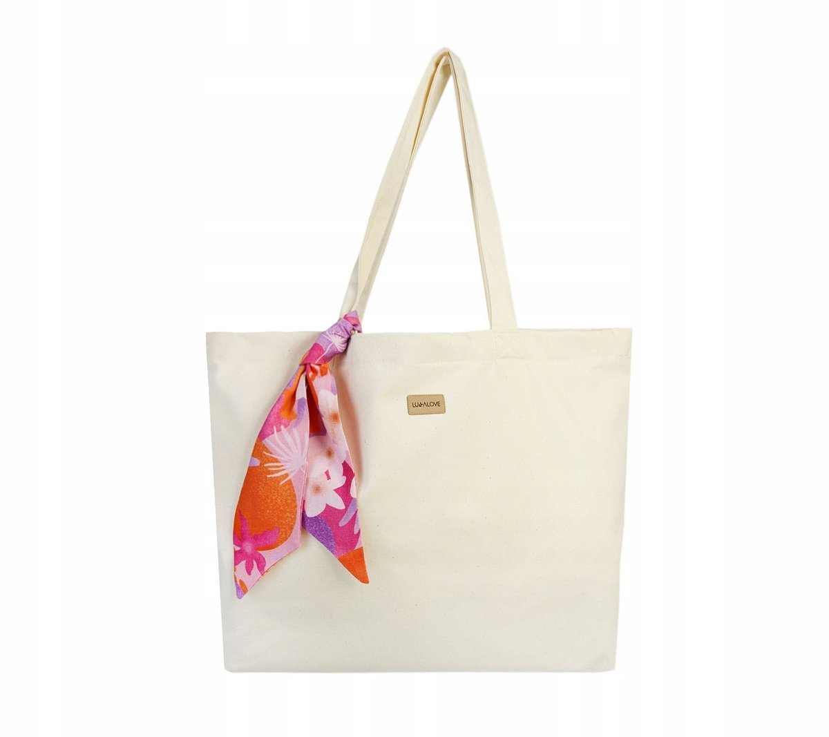 Lullalove Duża Torba Plażowa Shopper Miejska Dopamine Colors