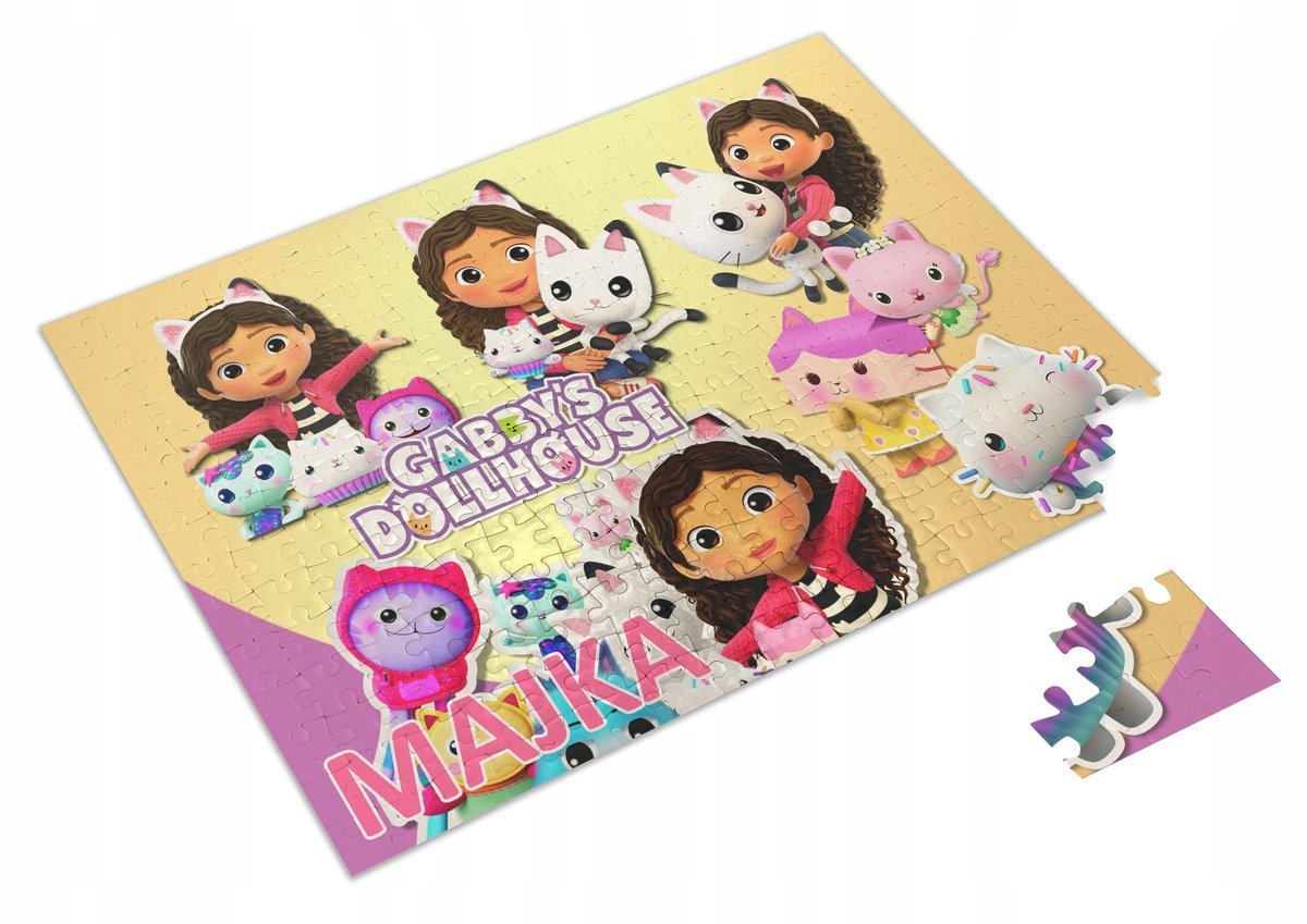 PERSONALIZOWANE PUZZLE KOCI DOMEK GABI 120 el. #6