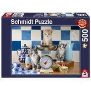 Puzzle - Schmidt Spiele 58370 puzzle do gier w kuchni, 500 elementów, kolorowe - miniaturka - grafika 1