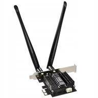 Wtyczki i adaptery - Karta adapter bezprzewodowa PCI WiFi EDUP EP-9632GS + Bluetooth + AC1300 - miniaturka - grafika 1