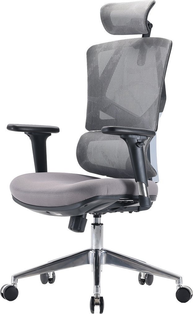Krzesło biurowe Angel Fotel ergonomiczny ANGEL biurowy obrotowy Dakota 2.0 Grafitowy