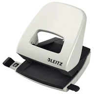 Dziurkacze - Leitz Dziurkacz duży metalowy WOW - szary 50080085 - miniaturka - grafika 1