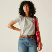 Koszulki i topy damskie - Regatta Koszulka damska Filandra VX Szary, Rozmiar: 44 - miniaturka - grafika 1