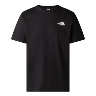 Koszulka The North Face Redbox 0A87NPJK31 - czarna - Koszulki męskie - miniaturka - grafika 1