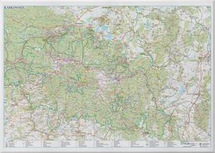 Karkonosze. Mapa ścienna dekoracyjna - Mapy i plansze edukacyjne - miniaturka - grafika 1