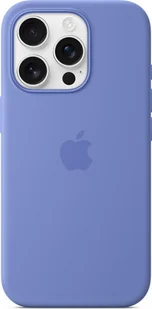 Apple iPhone 16 Pro Silicone Case with MagSafe periwinkle - Etui i futerały do telefonów - miniaturka - grafika 1