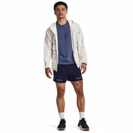 Spodnie sportowe męskie - Męskie spodenki treningowe Under Armour Project Rock 5" Woven Short - granatowe - UNDER ARMOUR - miniaturka - grafika 1