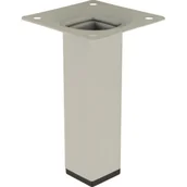 Zawiasy, okucia i inne akcesoria - Noga meblowa kwadratowa 10 cm biała - miniaturka - grafika 1