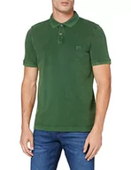Koszulki męskie - camel active męska koszulka polo, zielony (Fir Green), S - miniaturka - grafika 1