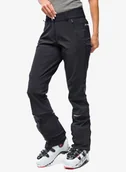 Spodnie narciarskie - Spodnie softshell damskie Vaude Larice Pants IV - black - miniaturka - grafika 1