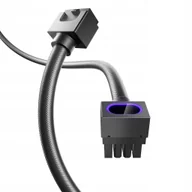 Akcesoria do komputerów stacjonarnych - Przedłużacz do zasilacza 8 pin do płyty głównej CPU Asiahorse czarny ARGB Hydrus - miniaturka - grafika 1