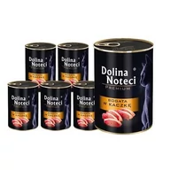 Mokra karma dla kotów - Dolina Noteci Premium dla kota bogata w kaczkę 12x400g - miniaturka - grafika 1