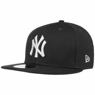 Czapki i chusty sportowe męskie - Czapka 59Fifty MLB Basic NY by New Era, czarny, 57 cm - miniaturka - grafika 1