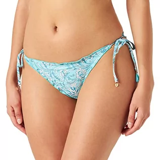 Majtki damskie - women'secret Damskie majtki bikini z boku stringi drestynacja letnie majtki, zielony nadruk, L - grafika 1