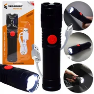 Latarki - LATARKA PODRĘCZNA MAŁA PORĘCZNA DO KIESZENI MOCNA 2W USB-C VERGIONIC - miniaturka - grafika 1