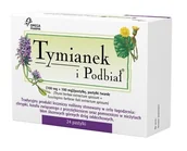 Przeziębienie i grypa - Omega Pharma Tymianek i Podbiał 24 szt. - miniaturka - grafika 1