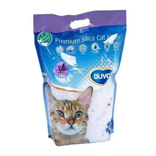 Duvo+ DUVO Żwirek silikonowy o zapachu lawendy 5L OF-A-989003 - Żwirek dla kotów - miniaturka - grafika 1