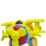 Samoloty i helikoptery - Samolot Kolorowy Światło Dźwięk Zabawka Dla Dzieci - miniaturka - grafika 1