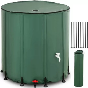 Zbiornik pojemnik składany na deszczówkę do ogrodu na działkę 750 l - Zbiorniki na deszczówkę - miniaturka - grafika 1