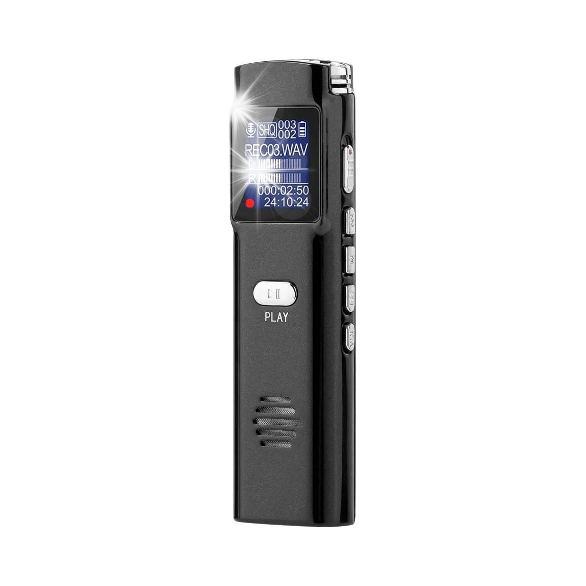 Dyktafon cyfrowy 8GB OLED Kruger&Matz KM0286 podsłuch