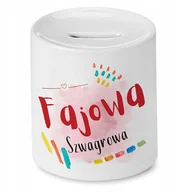 Skarbonki - Skarbonka Dla Szwagrowej Urodziny Imieniny Prezent z Nadrukiem ze Zdjęciem - miniaturka - grafika 1