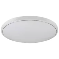 Lampy sufitowe - Rabalux Okrągła LAMPA sufitowa BRUCE 2118 metalowy plafon LED RGB 60W 3000K 6000K z pilotem chrom 2118 - miniaturka - grafika 1