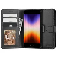 Etui i futerały do telefonów - Tech-Protect Wallet 2 Iphone 7/8/SE 2020 Black - miniaturka - grafika 1