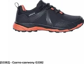 Obuwie robocze - Ardon ARDONWINNER - lekki półbut tekstylny w sportowej stylistyce white, tkanina typu MESH, oddychająca podszewka, - Czarno-czerwony G3382 38 - miniaturka - grafika 1