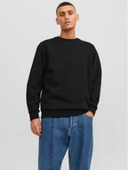 Bluzy męskie - Jack&Jones Bluza Bradley 12249341 Czarny Relaxed Fit - miniaturka - grafika 1