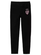 Legginsy - Desigual Legginsy dziewczęce Emma, czarny, 12 Lata - miniaturka - grafika 1
