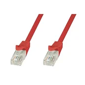 Kable miedziane - Techly ICOC U6-6U-003-RET - kabel sieciowy (0,3 m, Cat6, U/UTP (UTP), RJ-45, RJ-45, czerwony) - miniaturka - grafika 1