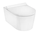 Miski WC - Hansgrohe EluPura S - Miska wisząca WC z deską SoftClose, AquaHelix, HygieneEffect, biała 62025450 - miniaturka - grafika 1
