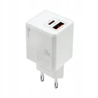 Ładowarki do telefonów - SZYBKA Ładowarka sieciowa USB TYP-C 35W GaN QC 3.0 KOSTKA uniwersalna - miniaturka - grafika 1