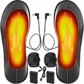 Akcesoria obuwnicze - OGRZEWANE WKŁADKI DO BUTÓW OGRZEWACZE PODESZWY ZASILANE NA USB 1 PARA - miniaturka - grafika 1